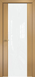 Дверь Оникс Престиж анегри, триплекс белый