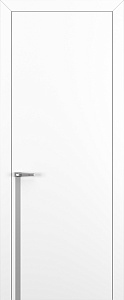 Недавно просмотренные - Дверь Z K21 полипропилен белый, молдинг серебро, глухая