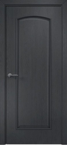 Дверь Оникс Глория дуб графит, глухая