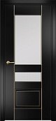 Схожие товары - Дверь Оникс Версаль фрезерованная №2 эмаль черная патина золото по контуру, сатинат