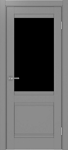 Недавно просмотренные - Дверь Эко 502.21U серый, lacobel черный