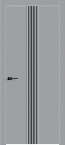 Дверь Линнея-5М серая, глухая
