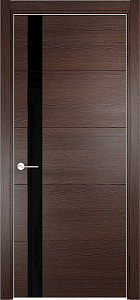 Недавно просмотренные - Дверь V Casaporte экошпон Турин 03 дуб графит вералинга AL кромка с 4х сторон, лакобель черный