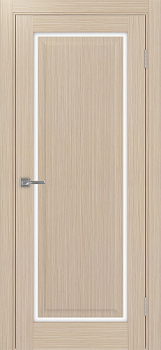 Дверь Эко 601С.21 ОФ4 дуб беленый, lacobel белый