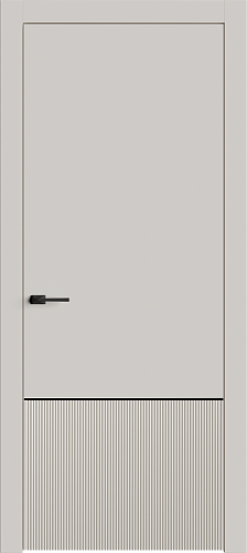 Дверь Лайн9М эмаль латте, глухая