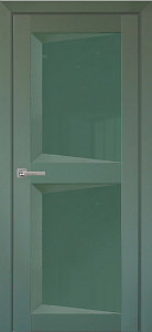 Недавно просмотренные - Дверь ДР Perfecto экошпон 104 Barhat Green, стекло Green