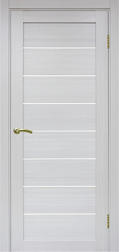 Дверь Эко 508.12 ясень серебристый, сатинат