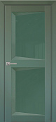 Схожие товары - Дверь ДР Perfecto экошпон 104 Barhat Green, стекло Green