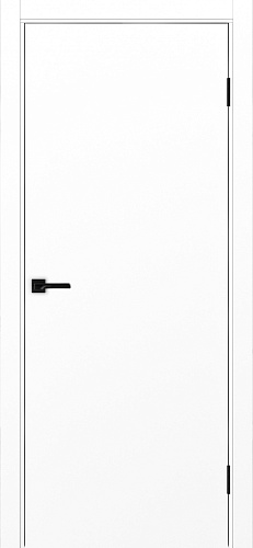 Дверь Эко 201 белый снежный, кромка ABS, глухая