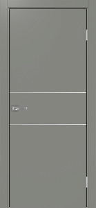 Недавно просмотренные - Дверь Эко 203 серый молдинг SC, кромка ABS, глухая