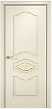Дверь Оникс Сицилия фрезерованная эмаль слоновая кость, глухая