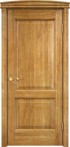 Дверь ПМЦ массив дуба Д13 орех 5%, глухая