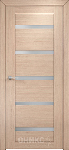 Дверь Оникс Тектон 5 беленый дуб, сатинат
