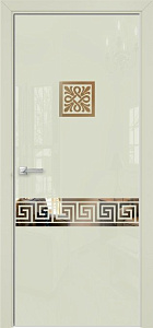 Недавно просмотренные - Дверь Оникс Арт, лакобель слоновая кость RAL 1013, зеркало №21.1