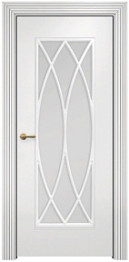 Недавно просмотренные - Дверь Оникс Турин фрезерованная эмаль белая, сатинато с решеткой №6