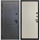 Входная дверь Матадор MXК-2 альберо грей/панель Вертикаль, софт шампань