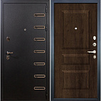 Недавно просмотренные - Входная металлическая дверь Лекс Витязь Черный шелк/панель №60 Алмон 28