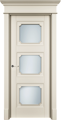 Дверь Риан-33 эмаль RAL 9001, сатинат