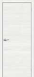 Дверь Браво Браво-0 экошпон White Skyline, глухая