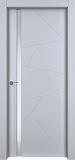 Дверь Берг эмаль RAL 7047, триплекс, глухая