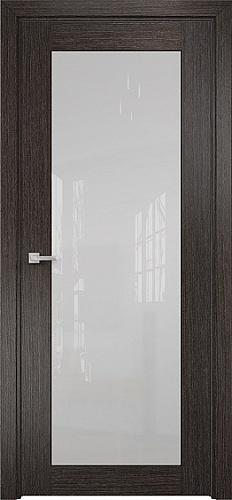 Дверь Оникс Сорбонна абрикос, триплекс белый