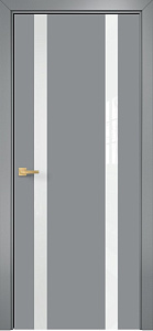 Недавно просмотренные - Дверь Оникс Верона 2 эмаль RAL 7040, триплекс белый