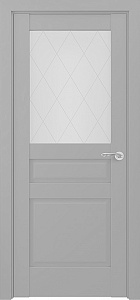 Недавно просмотренные - Дверь Z Ампир Тип S экошпон серый, стекло сатинат