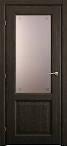 Недавно просмотренные - Дверь Краснодеревщик 6324 дуб шварц, стекло Пико
