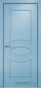 Недавно просмотренные - Дверь Оникс Эллипс фрезерованная эмаль голубая, глухая