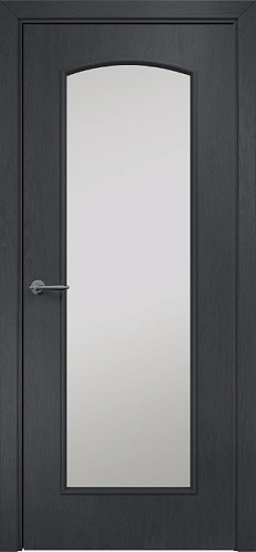 Дверь Оникс Глория дуб графит, сатинат