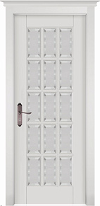 Недавно просмотренные - Дверь ДР массив ольхи Лондон 2 эмаль белая, мателюкс с фацетом