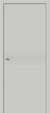 Дверь Г-23 эмаль серая, глухая