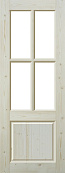 Схожие товары - Дверь Интерьер Уют массив сосны ДОФ-ПП, сорт "А", плоская филенка 10 мм, под стекло