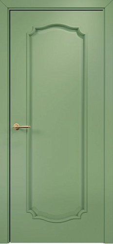 Дверь Оникс Венеция 2 эмаль RAL 6021, глухая