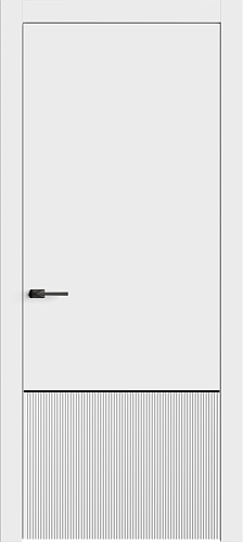 Дверь Лайн9М эмаль белая, глухая