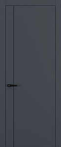 Недавно просмотренные - Дверь Z K14 полипропилен  графит премьер, молдинг черный, глухая