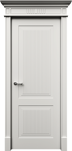 Дверь Рим2 эмаль RAL 9010, глухая