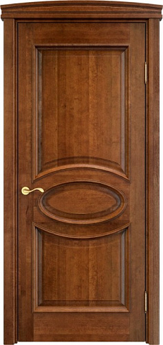 Дверь ПМЦ массив ольхи ОЛ26 коньяк, глухая