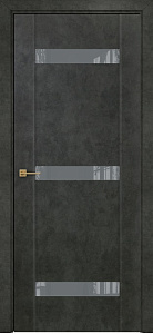 Недавно просмотренные - Дверь Оникс Парма 3 бетон темный, глухая лакобель RAL 7040