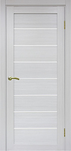 Недавно просмотренные - Дверь Эко 508.12 ясень серебристый, lacobel белый