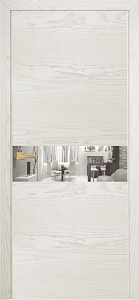 Недавно просмотренные - Дверь Оникс Соло жемчужный ясень, глухая с вставкой зеркала