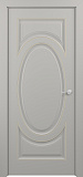 Дверь Z Luvr Т2 эмаль серая patina Gold, глухая