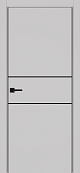 Схожие товары - Дверь Эко 203 пепельный молдинг SB, кромка AL черная SB с 2-х сторон, глухая