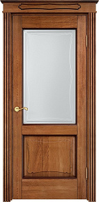 Недавно просмотренные - Дверь ПМЦ массив дуба Д6 орех 10% с патиной, стекло 6-4
