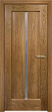 Дверь Оникс Корсика 2 дуб золотистый, сатинат
