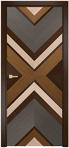 Недавно просмотренные - Дверь Оникс Твист наборный шпон №1, глухая