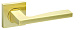 Схожие товары - Межкомнатная ручка Fuaro ROCK KM SG/GP-4 матовое золото/золото