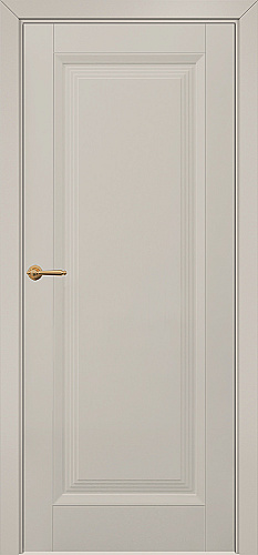 Дверь Оникс Турин фрезерованная №8 эмаль латте, глухая