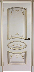 Недавно просмотренные - Дверь ДР Finezza Багет-3 эмаль слоновая кость патина золото, глухая