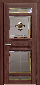 Недавно просмотренные - Дверь Берест массив сосны Новинка вишня, стекло Лилия